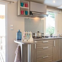 MOBILHOME 6 personnes - Comfort + | Clim. | Terrasse Intégrée