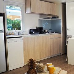 MOBILHOME 8 personnes - Comfort +| Clim. | TV | Terrasse balcon