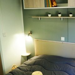 MOBILHOME 8 personnes - Comfort +| Clim. | TV | Terrasse balcon