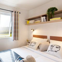 MOBILHOME 6 personnes -  Premium Exclusive  Clim. | TV | Terrasse balcon