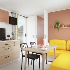 MOBILHOME 6 personnes -  Premium Exclusive  Clim. | TV | Terrasse balcon
