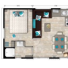 MOBILHOME 6 personnes - Premium Exclusive  | Clim. | Terrasse balcon