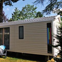 MOBILHOME 6 personnes - Cottage Méditerranée Grand Confort 3 Pièces Climatisé + TV pour 4/6 personnes