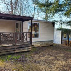 MOBILHOME 5 personnes - Mobil Home Loggia 2ch SANS TV lit superposé