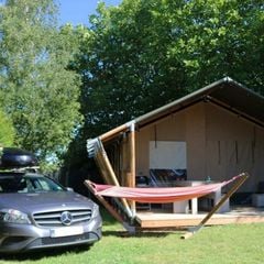 TENTE TOILE ET BOIS 6 personnes - LUXE