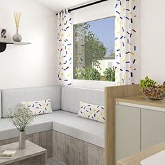 MOBILHOME 8 personnes - Cottage Privilège avec 2 salles de bain