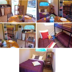 TENTE 5 personnes - Aménagée (sans sanitaires, sans eau)