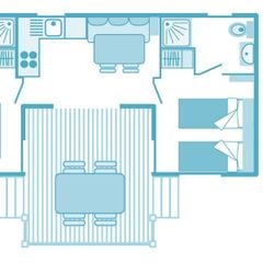 MOBILHOME 4 personnes - PREMIUM