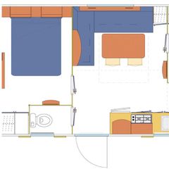 MOBILHOME 4 personnes - Confort