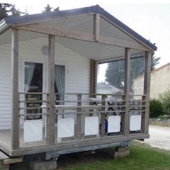 MOBILHOME 4 personnes - terrasse couverte