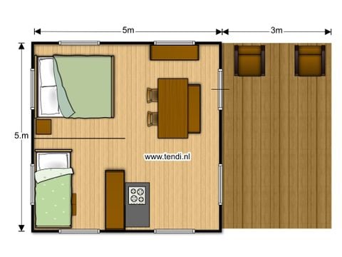 Safarizelt 6 Personen