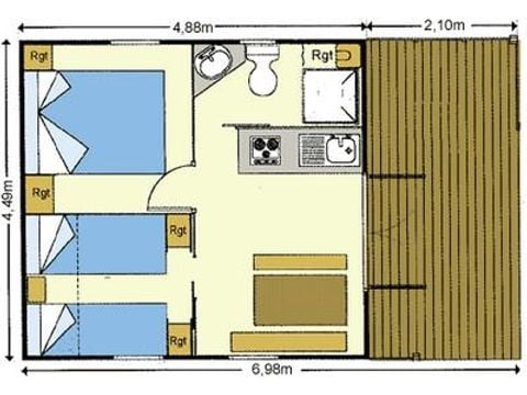 CHALET 4 personnes - Petit Chalet Bungalow