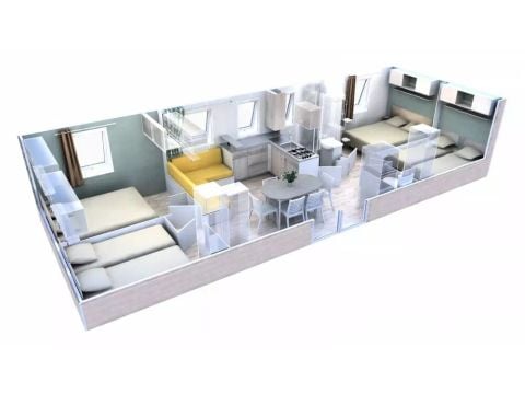 Mobile home 8 persons - Premium 5 Rooms 8 People