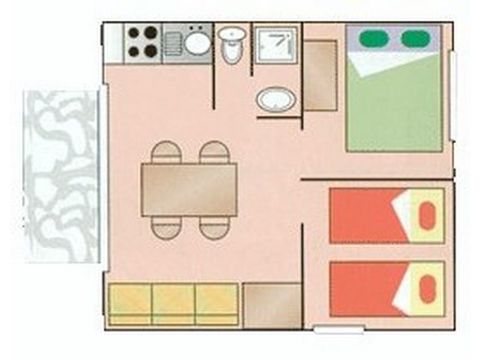 Bungalow 4 persons - Bali