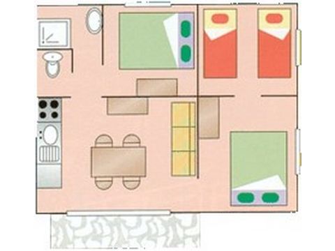 Bungalow 6 persons - Bali