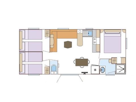 MOBILE HOME 6 people - Premium cottage
