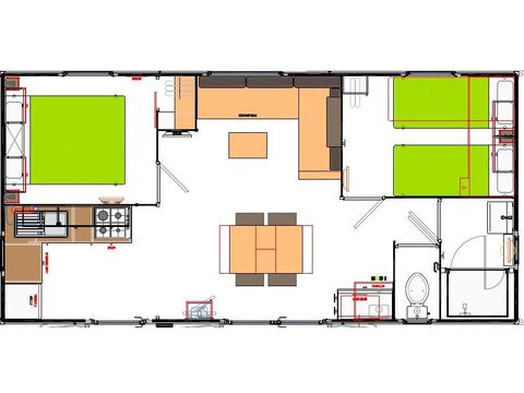 Mobile home 4 persons - Macau