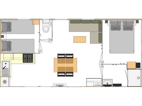 Mobile home 4 persons - Maui