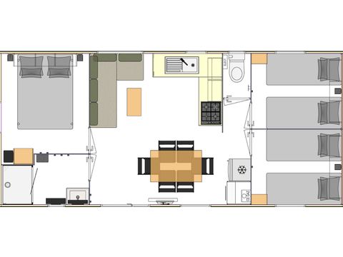 Mobile home 6 persons - Bali