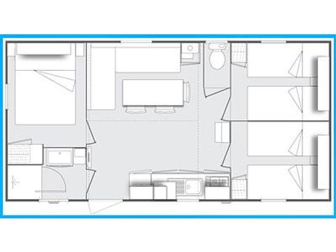 MOBILHOME 6 personas - O'HARA