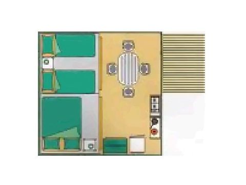 Bungalowtent 4 personen - Bungalowtent 4 personen