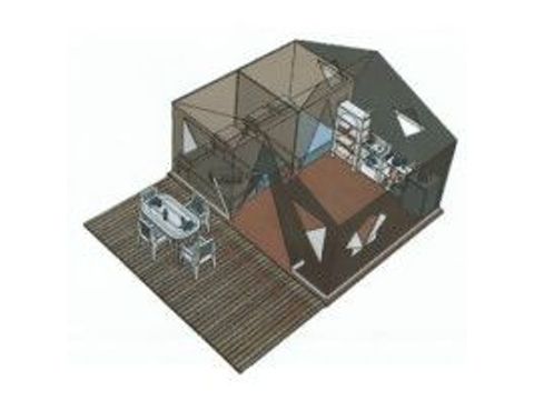 tent 5 personen - CANADA (zonder sanitair)