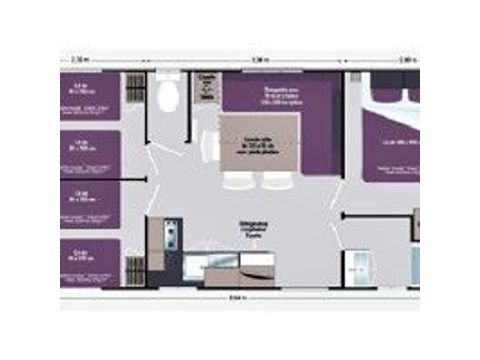 BUNGALOW 6 personnes - SUPER TITANIA