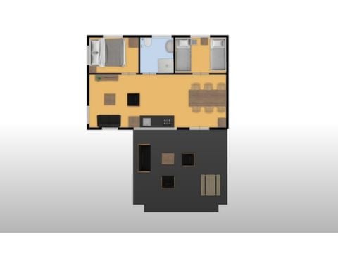 Safaritent 5 personen - Grives