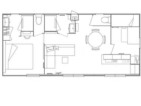 Mobilheim 5 personen - Ciela Prestige Evasion