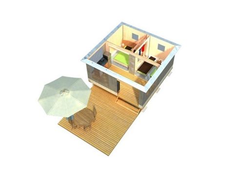 CANVAS BUNGALOW 5 people - Canvas bungalow 5 persons