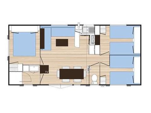 MOBILE HOME 6 people