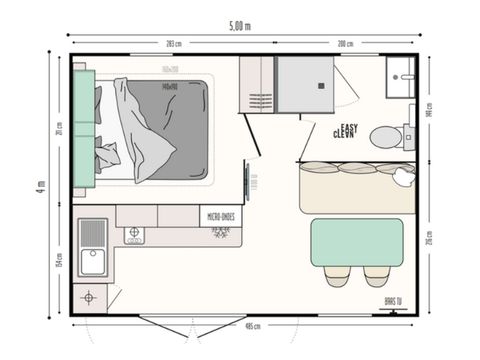 Chalet 3 persons - PIGNA