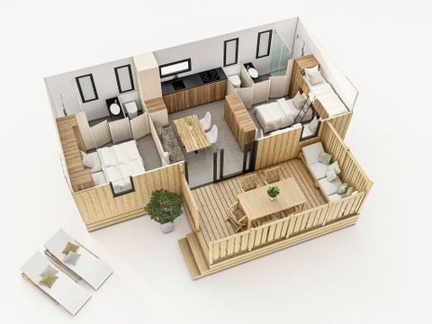 Mobile home 5 persons - SunLodge Babul