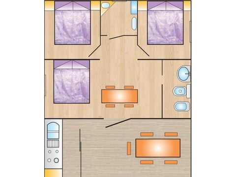 CHALET 6 personnes - Chalet 6 personnes