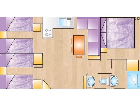 Mobilhome 6 personas - LARGE- Acceso PMR