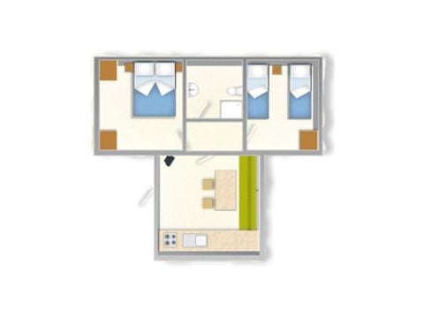 Mobile home 5 persons - BAIA LUX