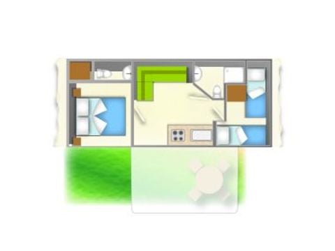 MOBILHOME 4 personas - BAIA CONFORT