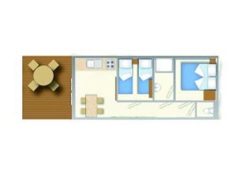 Mobile home 4 persons - BAIA CLASSIC NEW
