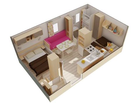BUNGALOW 4 personnes - FIRST