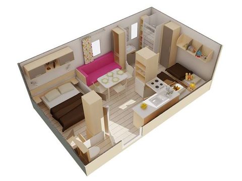 MOBILE HOME 4 people - First