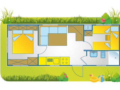 Mobile home 5 persons - Happy Easy