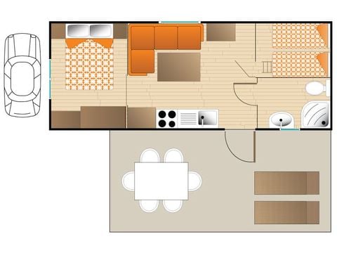 MOBILE HOME 4 people - MAUI COMFORT