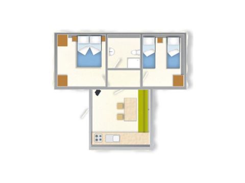 Mobile home 5 persons - BAIA LUX