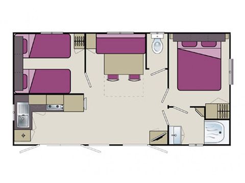 CASA MOBILE 5 persone - MISTRALE