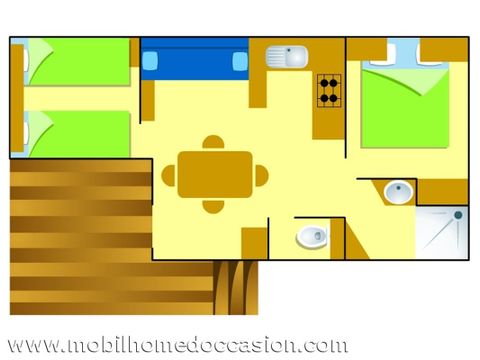 CASA MOBILE 4 persone - PACIFICO CASA MOBILE 4 persone - PACIFICO