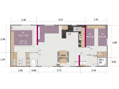 MOBILE HOME 6 people - Well-being
