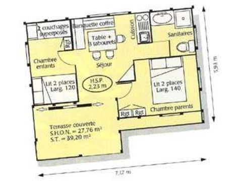 Chalet 6 personen - Gitotel (6 personen)