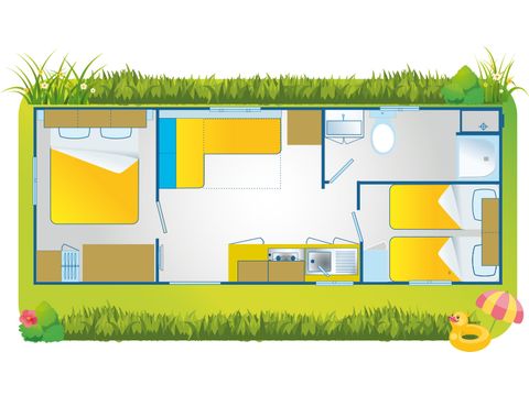 MOBILE HOME 5 people - Happy Comfort