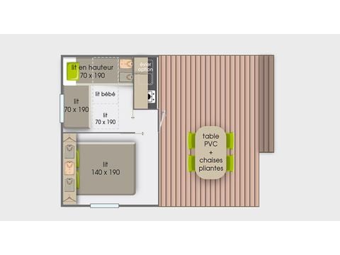Casa mobile 5 persone - TOILE
