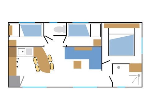 Mobilhome 6 personas - VISIO